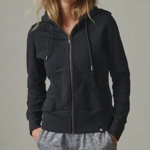 American Giant Black Midweight Full Zip